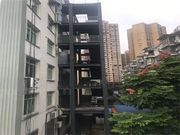 射洪疾控中心消防樓梯